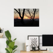 Shenandoah Sunset Nationalpark Landschaft Poster (Heimbüro)