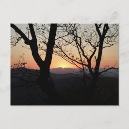 Shenandoah Sunset Nationalpark Landschaft Postkarte