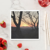 Shenandoah Sunset Nationalpark Landschaft Serviette (Beispiel)