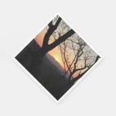 Shenandoah Sunset Nationalpark Landschaft Serviette (Ecke)