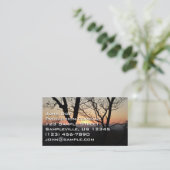 Shenandoah Sunset Nationalpark Landschaft Visitenkarte (Stehend Vorderseite)