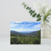 Shenandoah Valley Postkarte (Stehend Vorderseite)