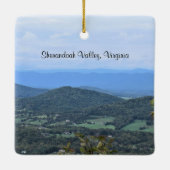 Shenandoah Valley Virginia Ornament (Rückseite)