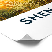 Shenandoah Virginia Travel Print Poster (Ecke)