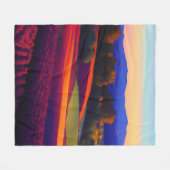 Shenandoah Virginia Weinland Fleecedecke (Vorderseite (Horizontal))