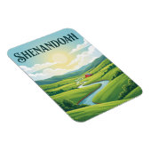 Shenandoahtal Magnet (Rechte Seite)