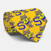 Shenango Wildkatzen-GoldKrawatte Krawatte (Gerollt)