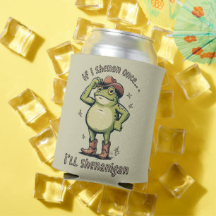 Shenanigan Lustiger Psychische Gesundheit Frosch Dosenkühler
