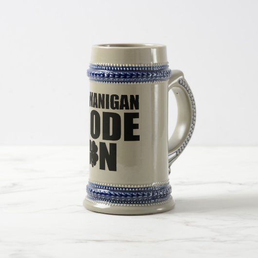 Shenanigan-Modus an Bierglas (VorderseiteRechts)