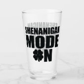 Shenanigan-Modus an Glas (Vorderseite)