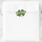 Shenanigan Runder Aufkleber (Tasche)