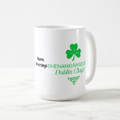 Shenanigan Society Dublin Chapter Vintage Heritage Kaffeetasse (VorderseiteRechts)