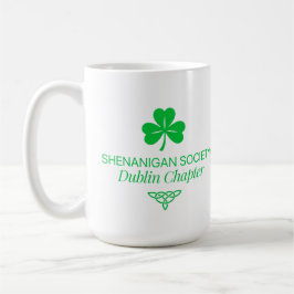 Shenanigan Society Dublin Chapter Vintage Heritage Kaffeetasse