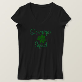 Shenanigan Squad Kleeblatt Bar Party Frauen T-Shirt