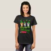 Shenanigan Squad St Patricks Day Leprechaun Cat Lo T-Shirt (Vorne ganz)