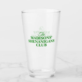 Shenanigan St Patricks Family Name Glas