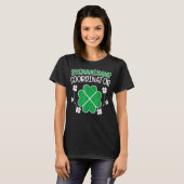 Shenanigans Coordinator Funny St. Patricks Day Tea T-Shirt (Vorne ganz)