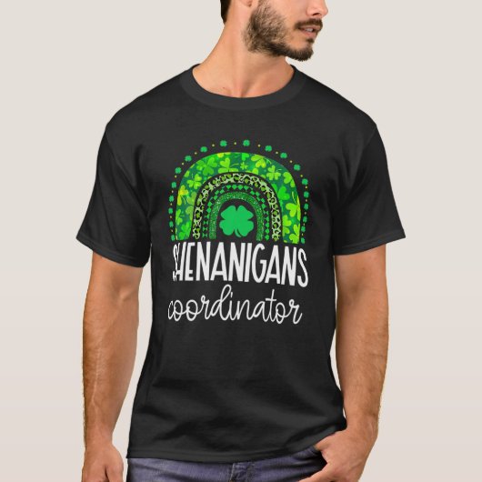 Shenanigans Coordinator Mama Boss St Patric T-Shirt (Vorderseite)