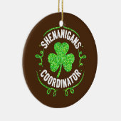 Shenanigans Coordinator Matching Teacher St Keramik Ornament (Rechts)