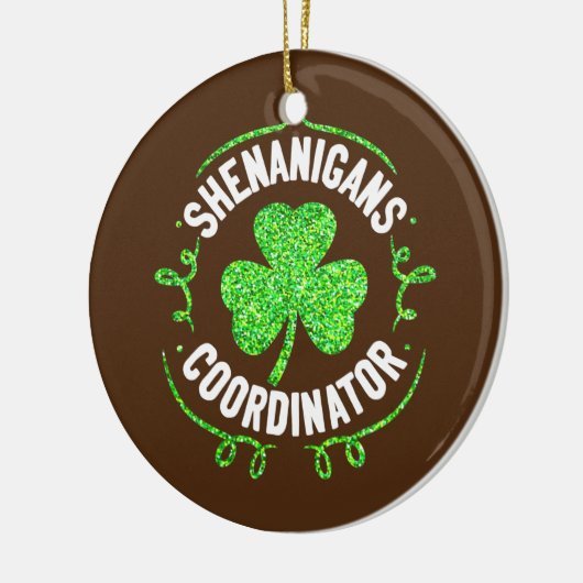 Shenanigans Coordinator Matching Teacher St Keramik Ornament (Links)
