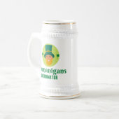 Shenanigans Coordinator St. Patrick's Day Bierglas (Vorderseite Links)