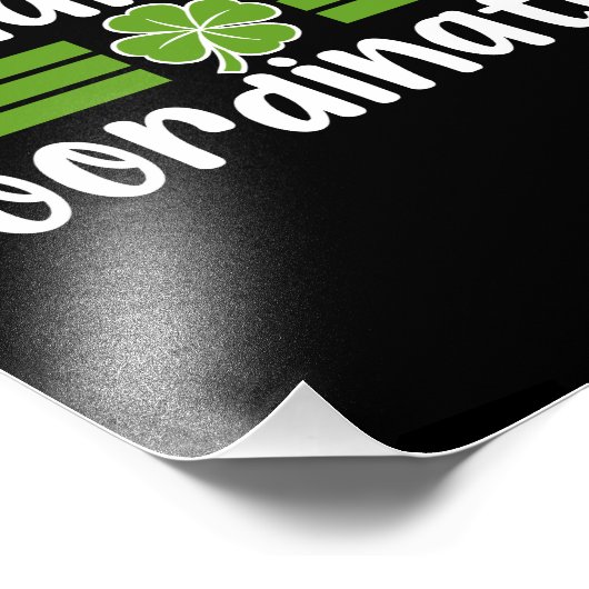 Shenanigans Coordinator St Patrick's Day Fotodruck (Ecke)