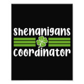 Shenanigans Coordinator St Patrick's Day Fotodruck (Vorne)
