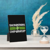 Shenanigans Coordinator St Patrick's Day Fotoplatte (Seite)