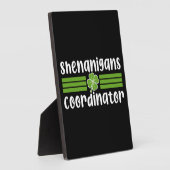 Shenanigans Coordinator St Patrick's Day Fotoplatte (Seite)
