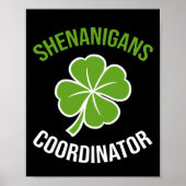 Shenanigans Coordinator St Patrick's Day Poster (Vorne)