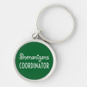Shenanigans Coordinator St Patrick's Day Schlüsselanhänger