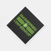 Shenanigans Coordinator St Patrick's Day Serviette (Ecke)