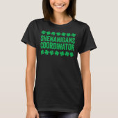 Shenanigans Coordinator St Patrick's Day Shirt (Vorderseite)