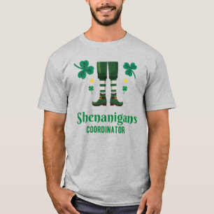 Shenanigans Coordinator St. Patrick's Day T-Shirt