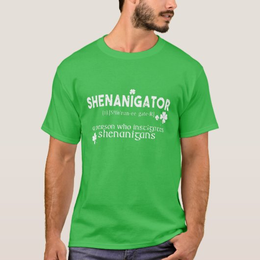 Shenanigans Coordinator St Patrick's Day Teacher T-Shirt (Vorderseite)