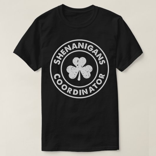 Shenanigans Coordinator St. Patrick's Day Teacher  T-Shirt (Design vorne)