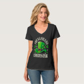 Shenanigans Coordinator St Patrick's Day Teacher T-Shirt (Vorderseite Vollansicht)