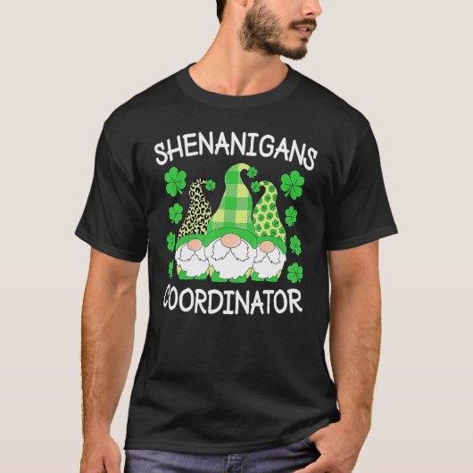 Shenanigans Coordinator Teachers St Patricks Day G T-Shirt (Vorderseite)