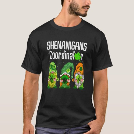 Shenanigans Coordinator Teachers St Patricks Day G T-Shirt (Vorderseite)