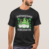 Shenanigans Coordinator Teachers St Patricks Day T-Shirt (Vorderseite)