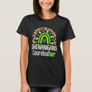 Shenanigans Coordinator Teachers St. Patricks Day  T-Shirt