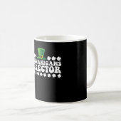 Shenanigans Director Groovy St Patrick's Day Irish Kaffeetasse (VorderseiteRechts)