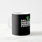 Shenanigans Director Groovy St Patrick's Day Irish Kaffeetasse (Vorderseite Links)