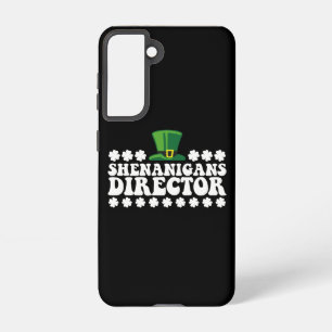 Shenanigans Director Groovy St Patrick's Day Irish Samsung Galaxy Hülle