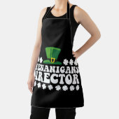 Shenanigans Director Groovy St Patrick's Day Irish Schürze (InSitu)