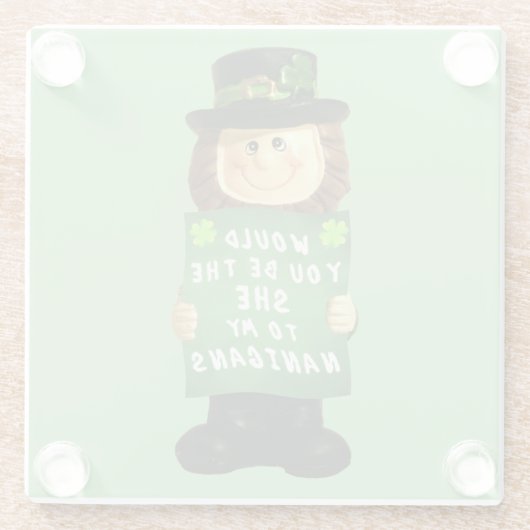 Shenanigans Glasuntersetzer (Rückseite)