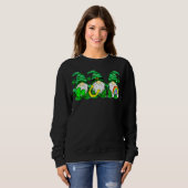 Shenanigans Gnomies St Patrick S Day Niedlich Gnom Sweatshirt (Vorne ganz)