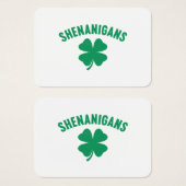 Shenanigans Kleeblatt St. Patrick's Day Retro (Vorne & Hinten)