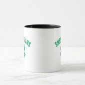 Shenanigans Kleeblatt St. Patrick's Day Retro Tasse (Zentrum)