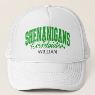 Shenanigans-Koordinator Benutzerdefinierter St. Pa Truckerkappe